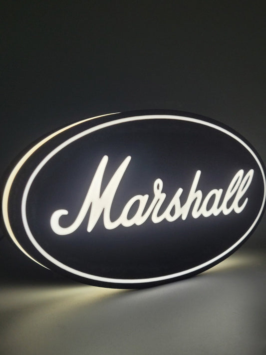 Marshall Light Box Sign