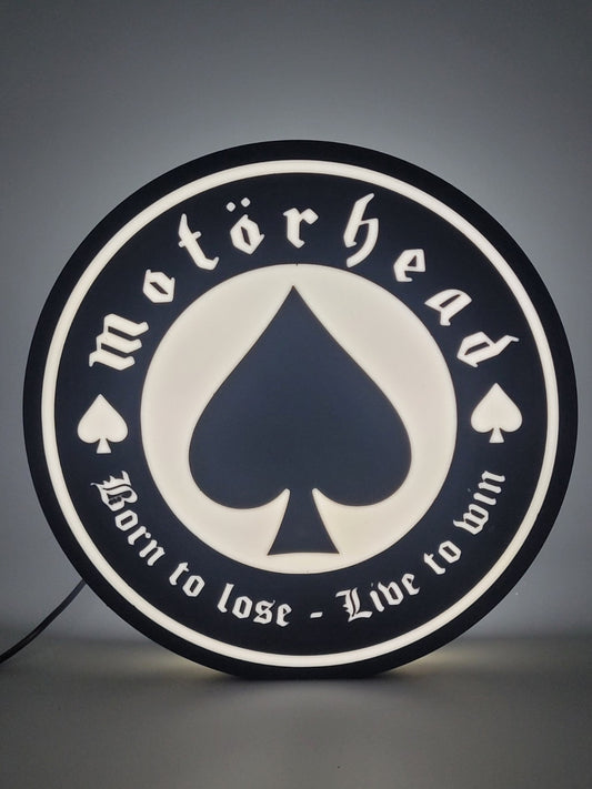 Motorhead Light Box Sign