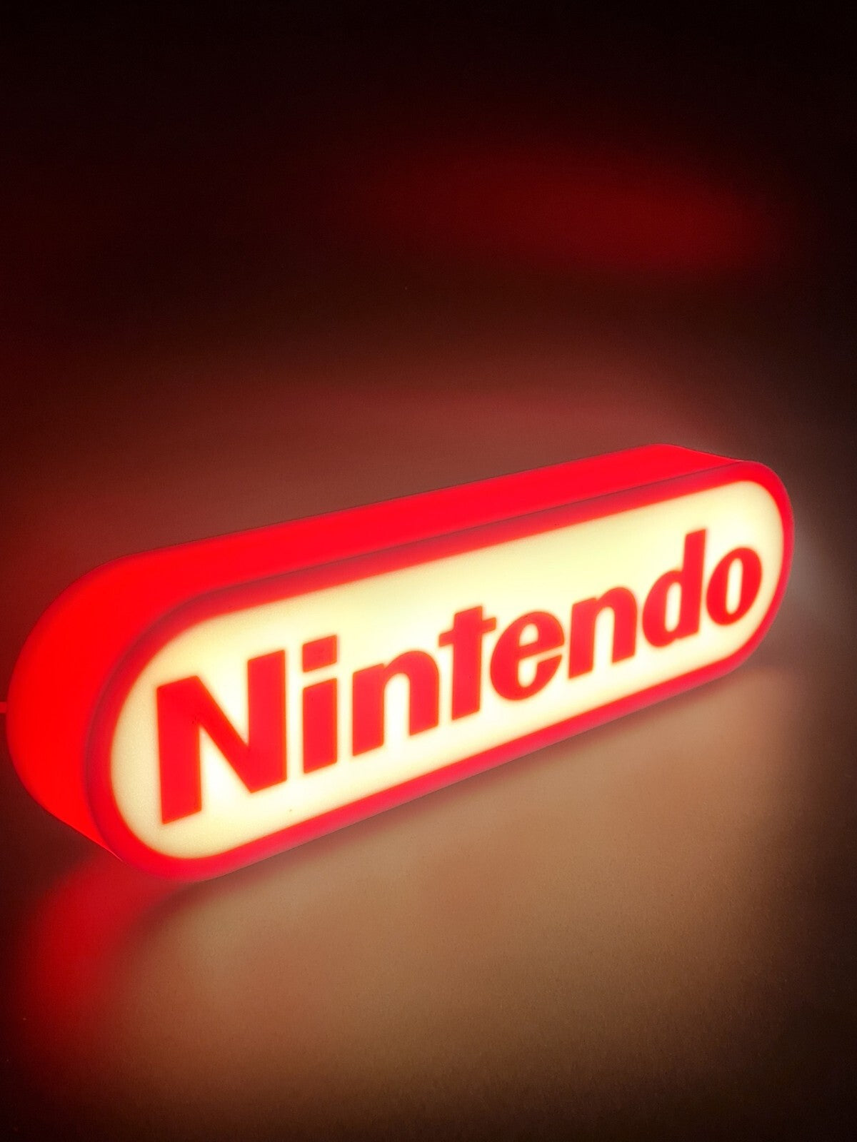Nintendo Light Box Sign