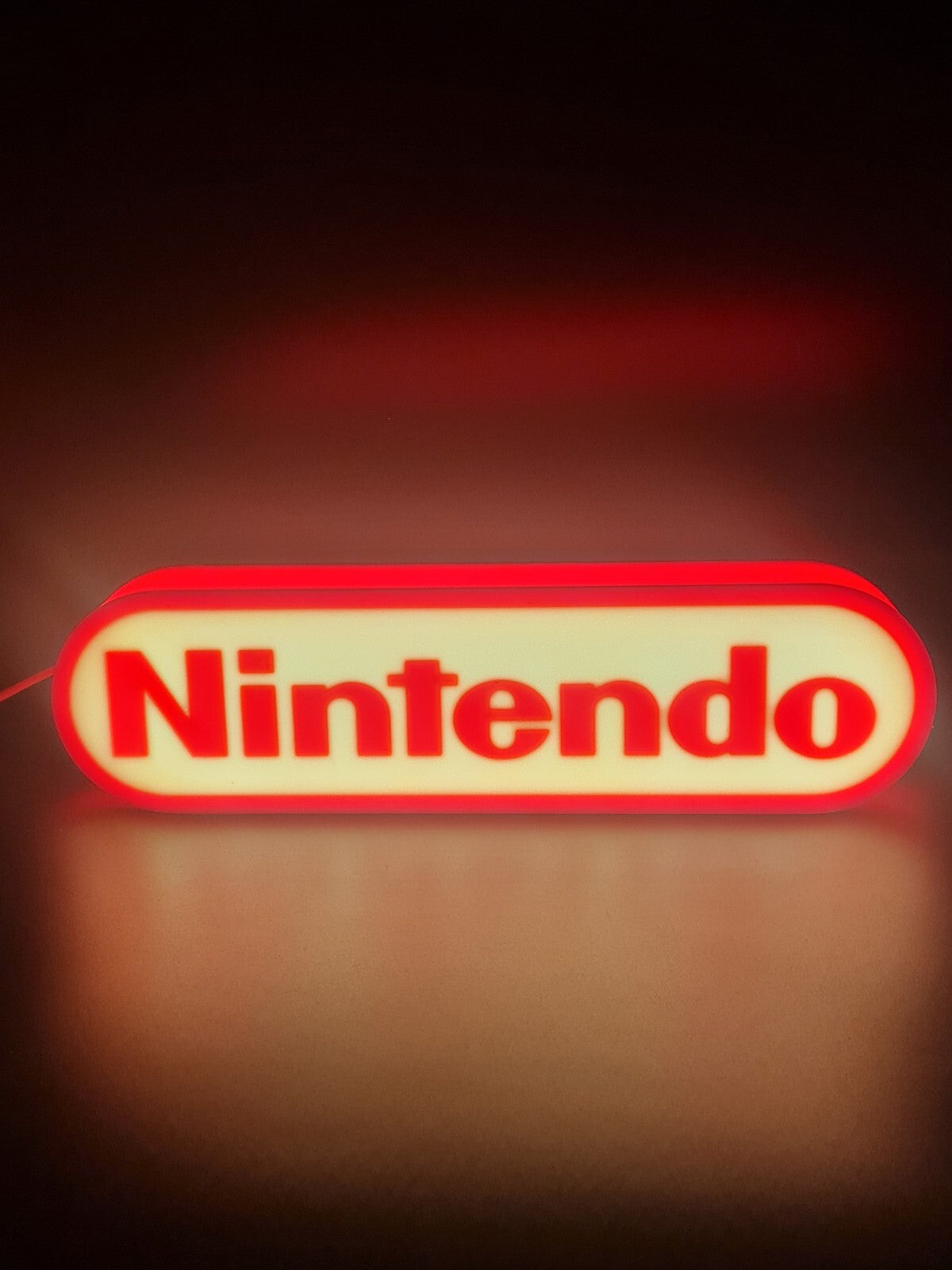 Nintendo Light Box Sign