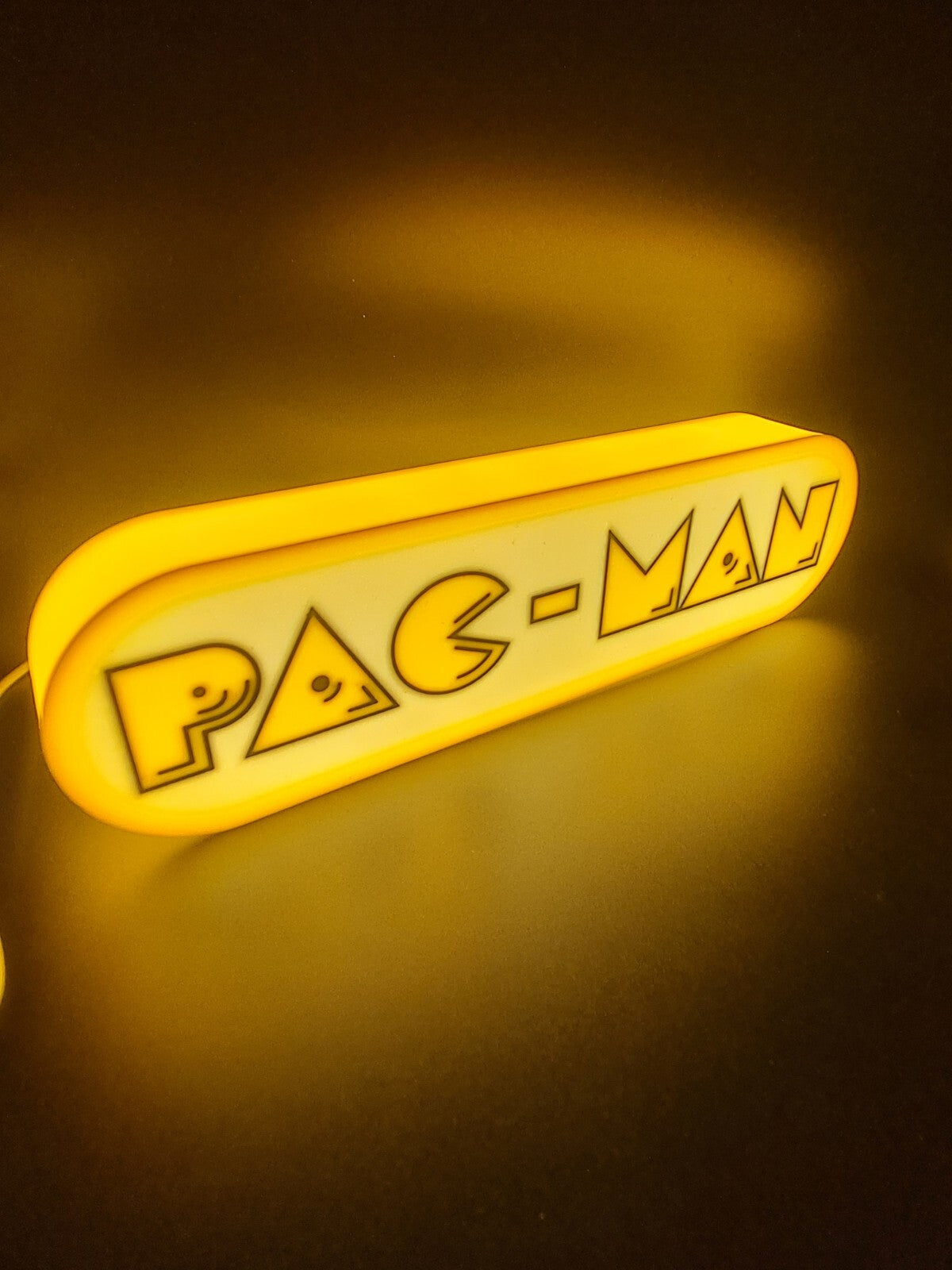 Pac-Man Light Box Sign