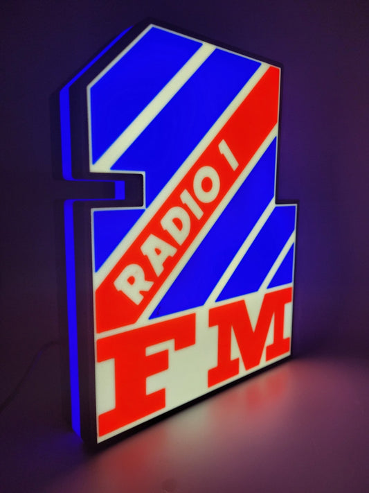 BBC Radio 1 Light Box Sign