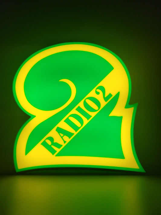 BBC Radio 2 Light Box Sign