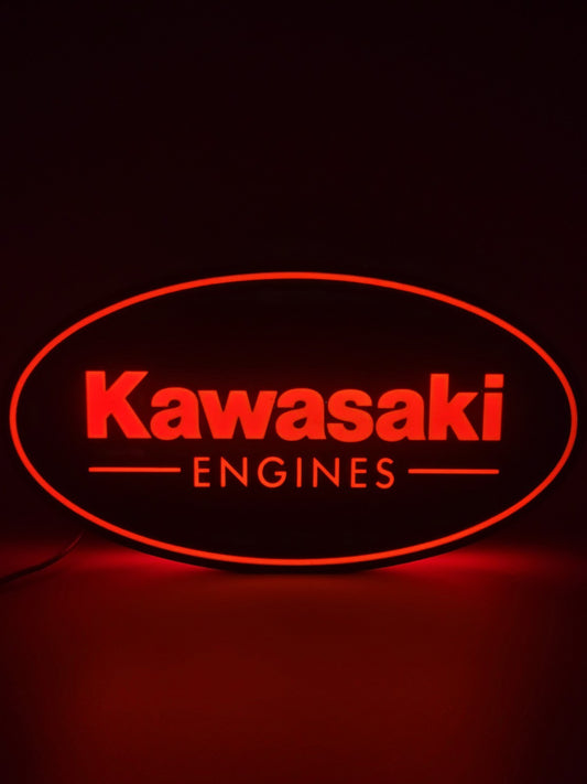 Kawasaki Light Box Sign