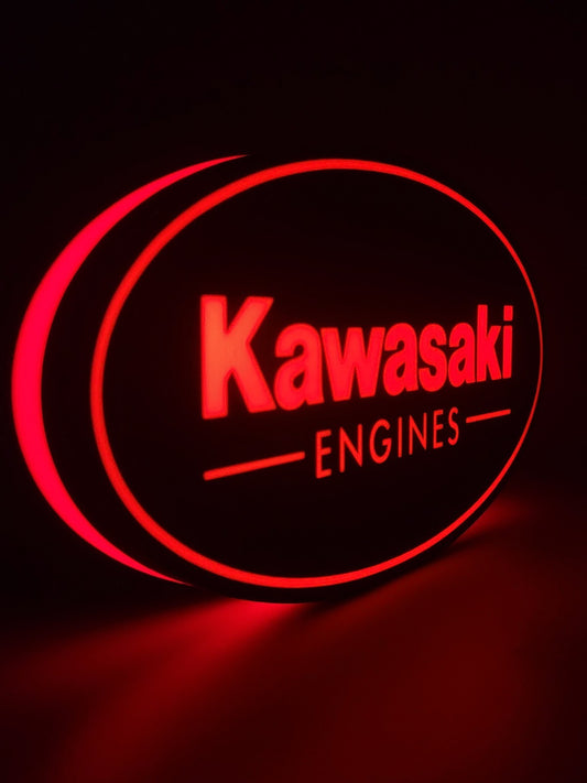 Kawasaki Light Box Sign