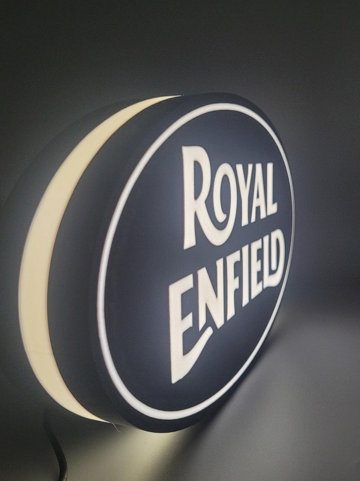 Royal Enfield Light Box Sign