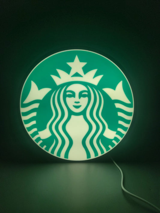 Starbuck's Light Box Sign