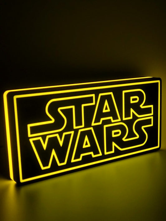 Starwars Light Box Sign
