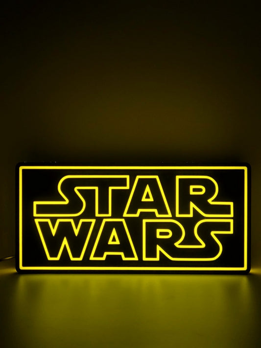 Starwars Light Box Sign