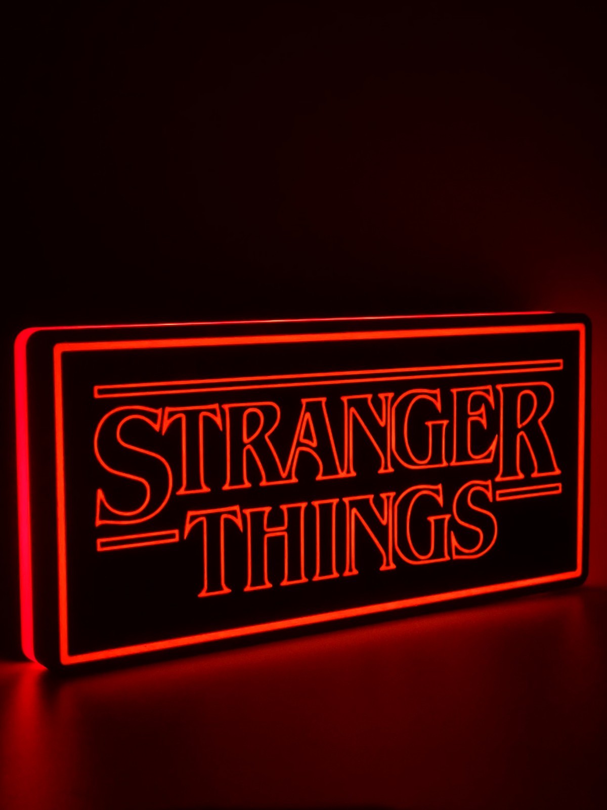 Stranger Things Light Box Sign
