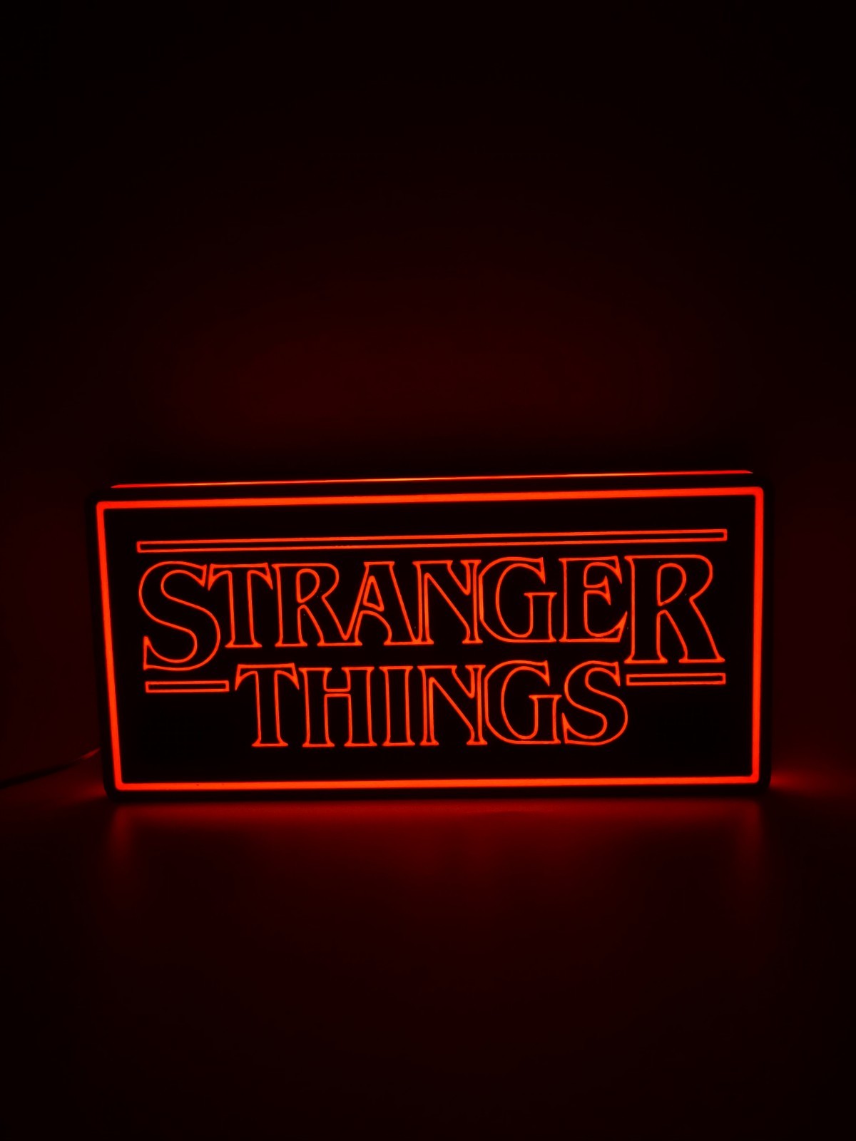 Stranger Things Light Box Sign