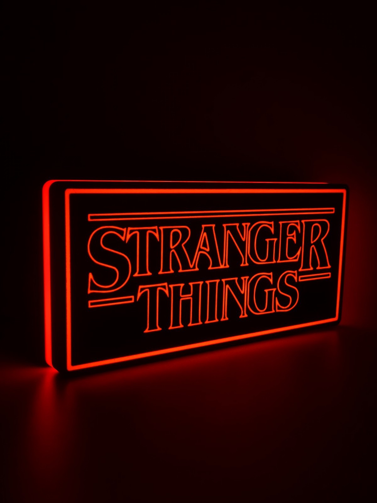Stranger Things Light Box Sign