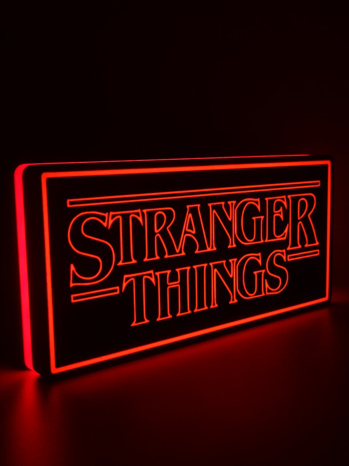Stranger Things Light Box Sign