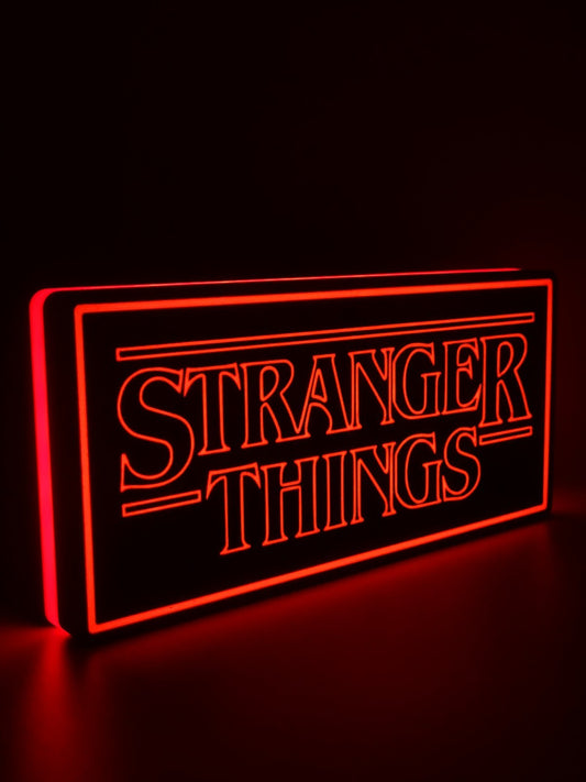Stranger Things Light Box Sign