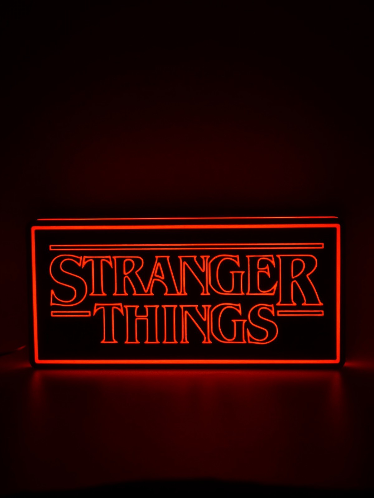 Stranger Things Light Box Sign