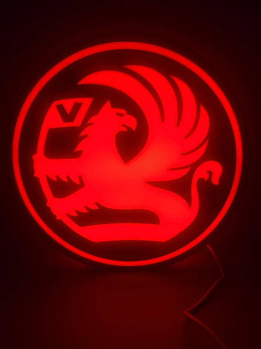 Vauxhall Black Light Box Sign
