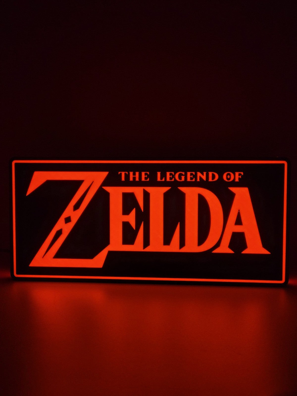 Zelda Light Box Sign