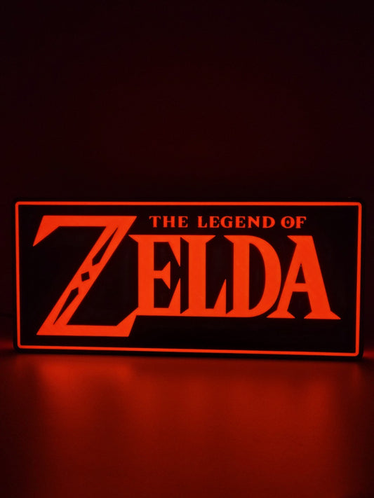 Zelda Light Box Sign