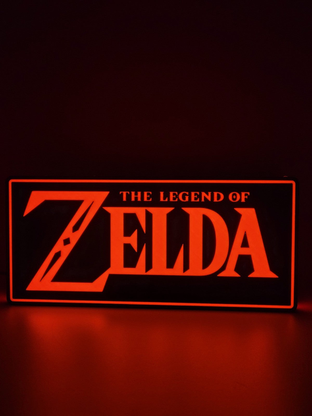 Zelda Light Box Sign