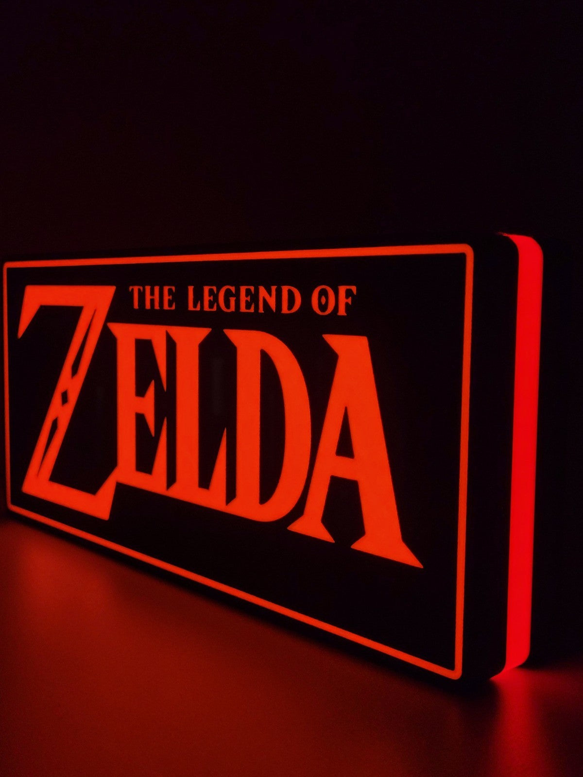 Zelda Light Box Sign