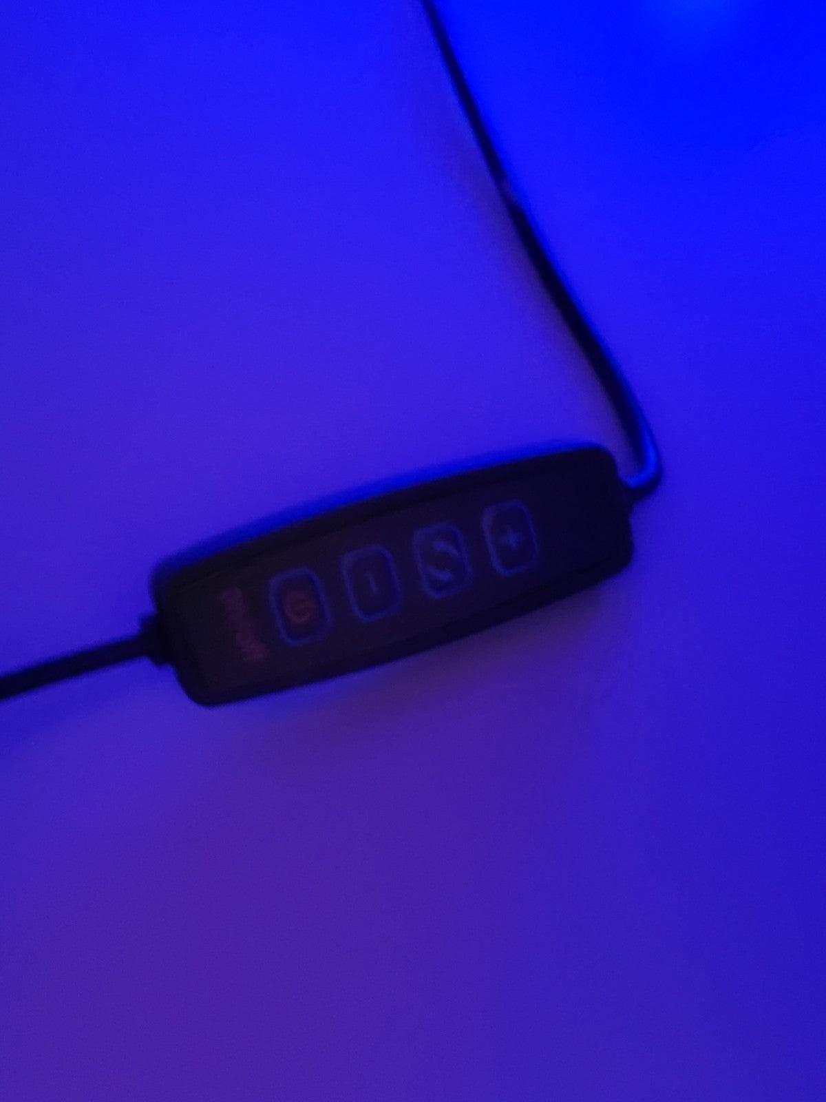 Aliens Blue Light Box Sign