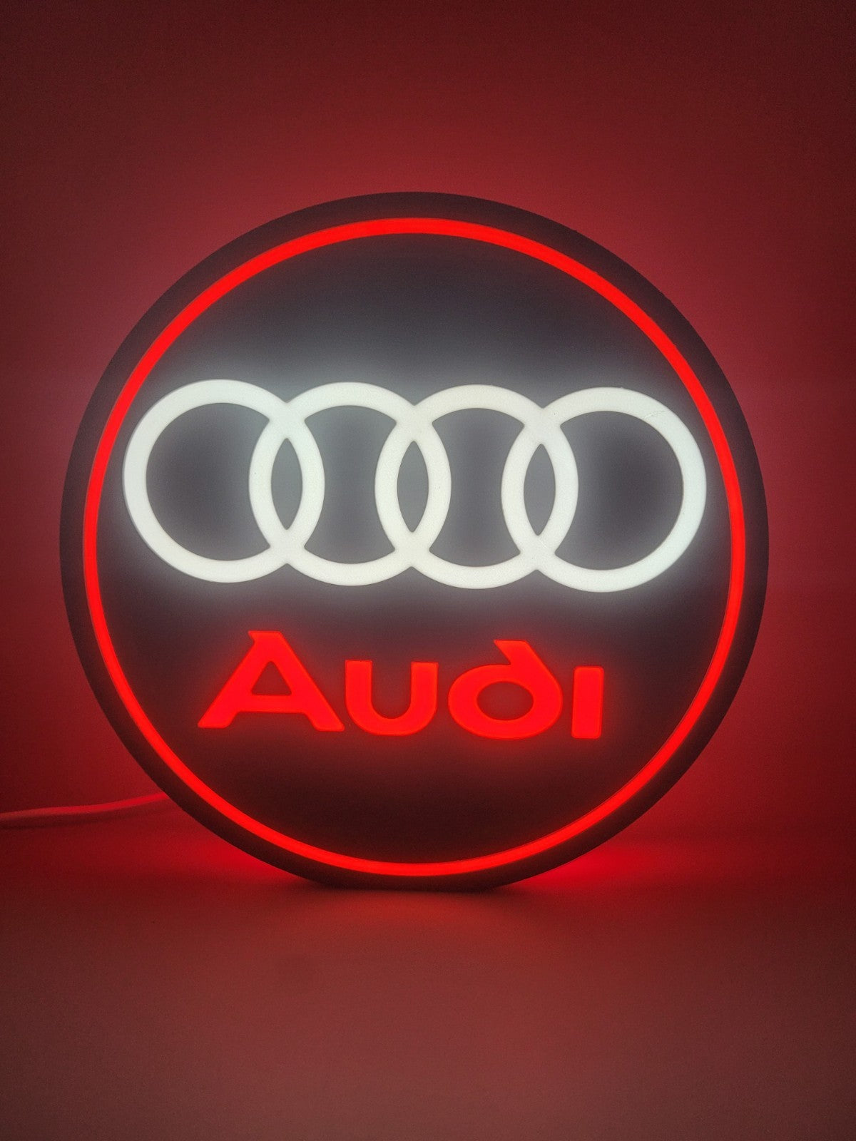 Audi Light Box Sign