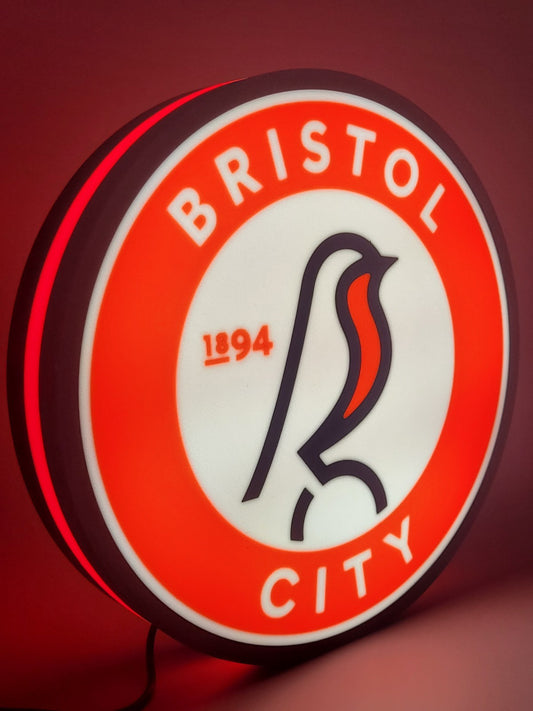 Bristol City F.C. Light Box Sign