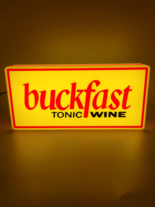 Buckfast Light Box Sign