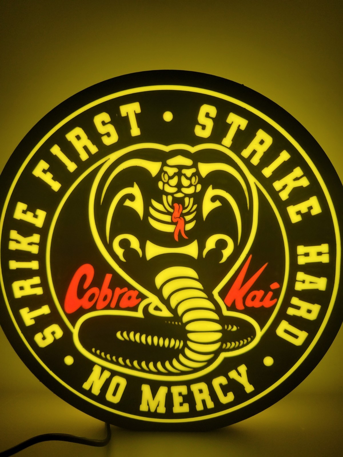 Cobra Kai Light Box Sign