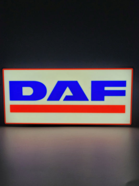 DAF Light Box Sign