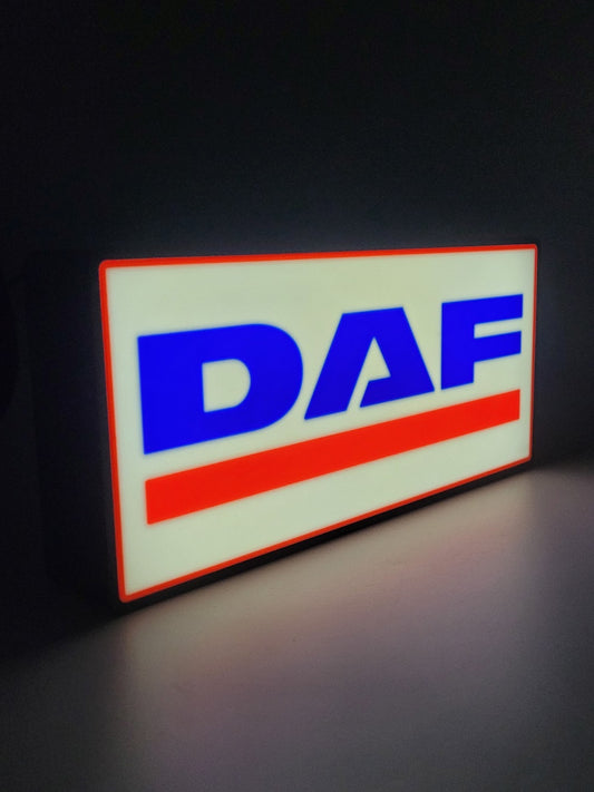 DAF Light Box Sign
