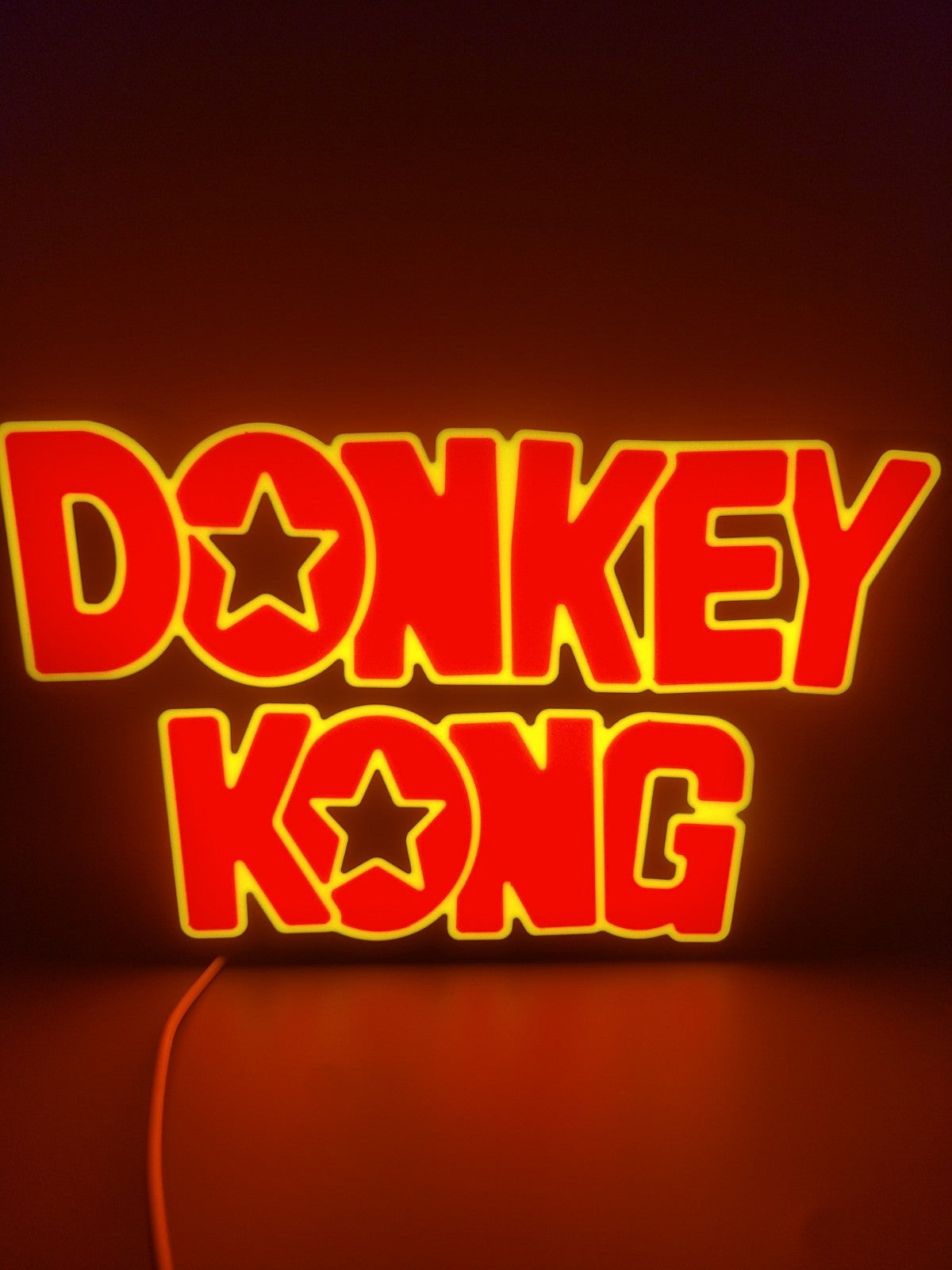 Donkey Kong Light Box Sign
