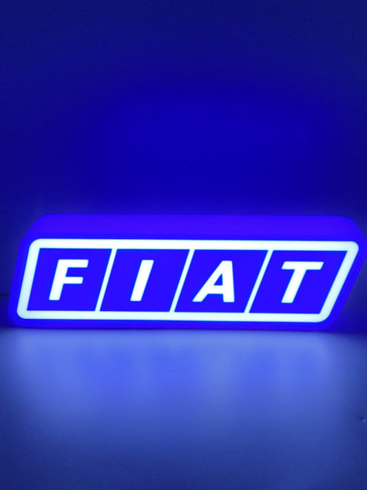 FIAT Light Box Sign
