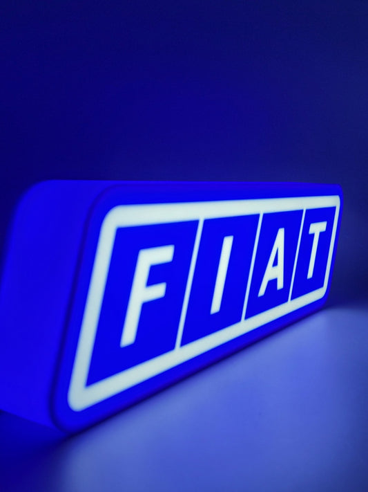 FIAT Light Box Sign