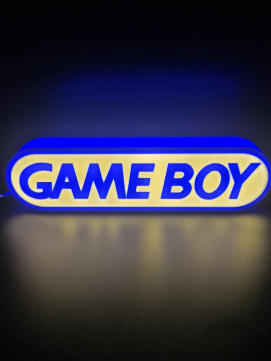 Gameboy Light Box Sign