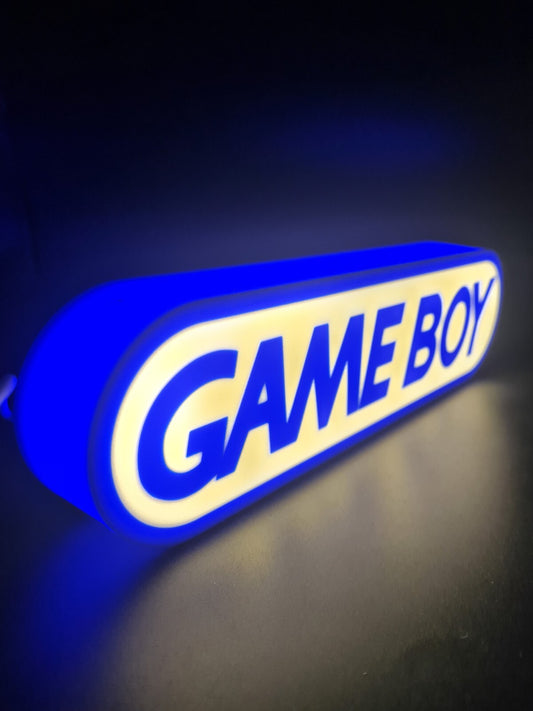 Gameboy Light Box Sign