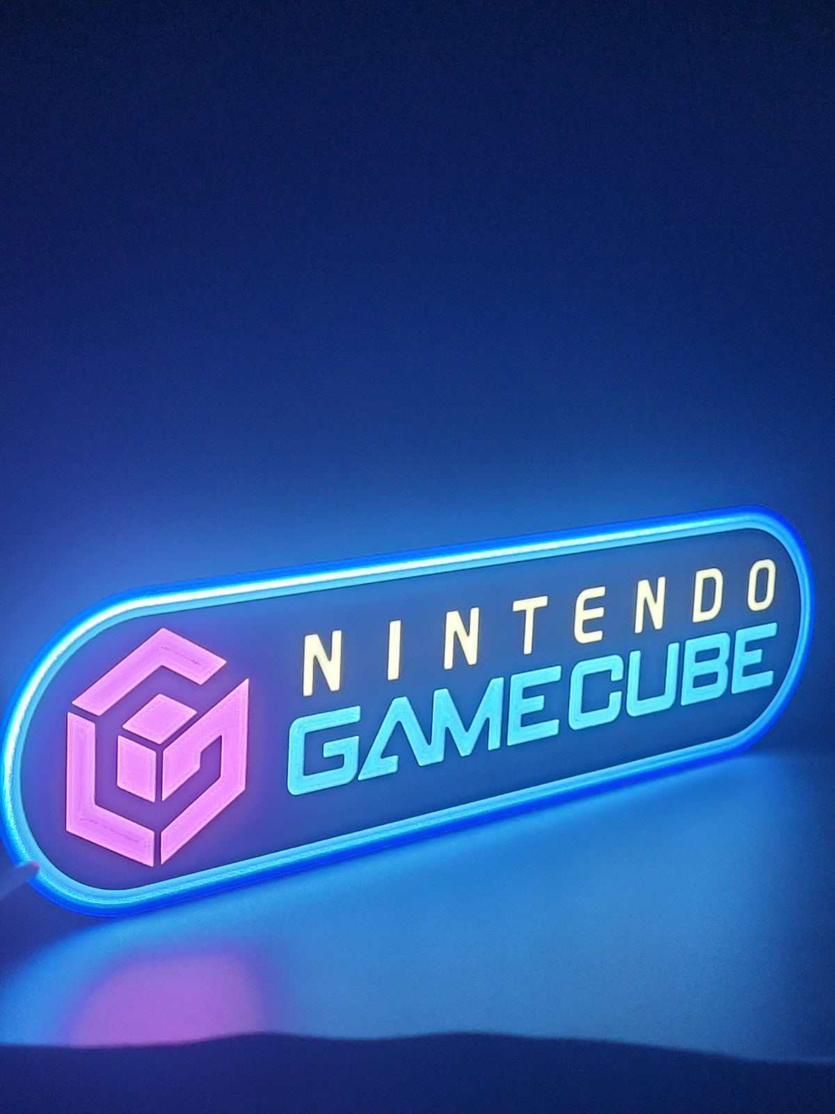 Gamecube Light Box Sign