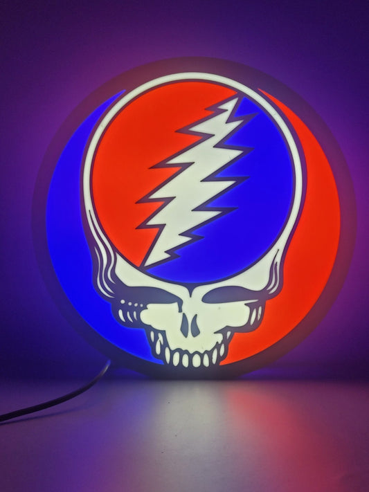 The Greatfulldead Light Box Sign