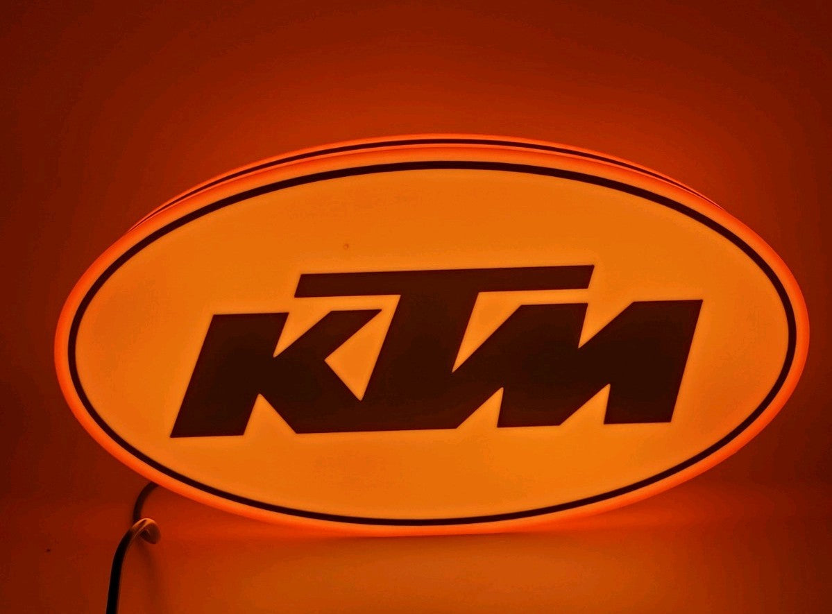 KTM Light Box Sign