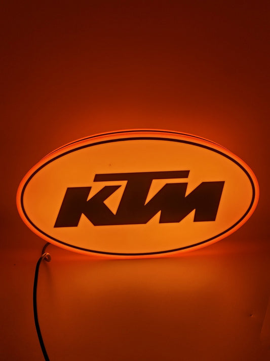 KTM Light Box Sign