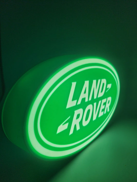 Land Rover Light Box Sign