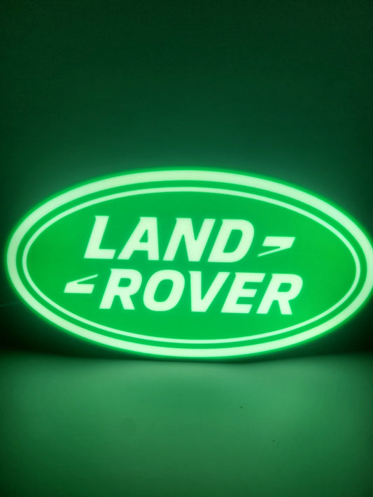 Land Rover Light Box Sign