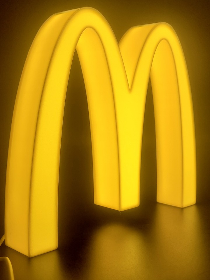 McDonalds Light Box Sign