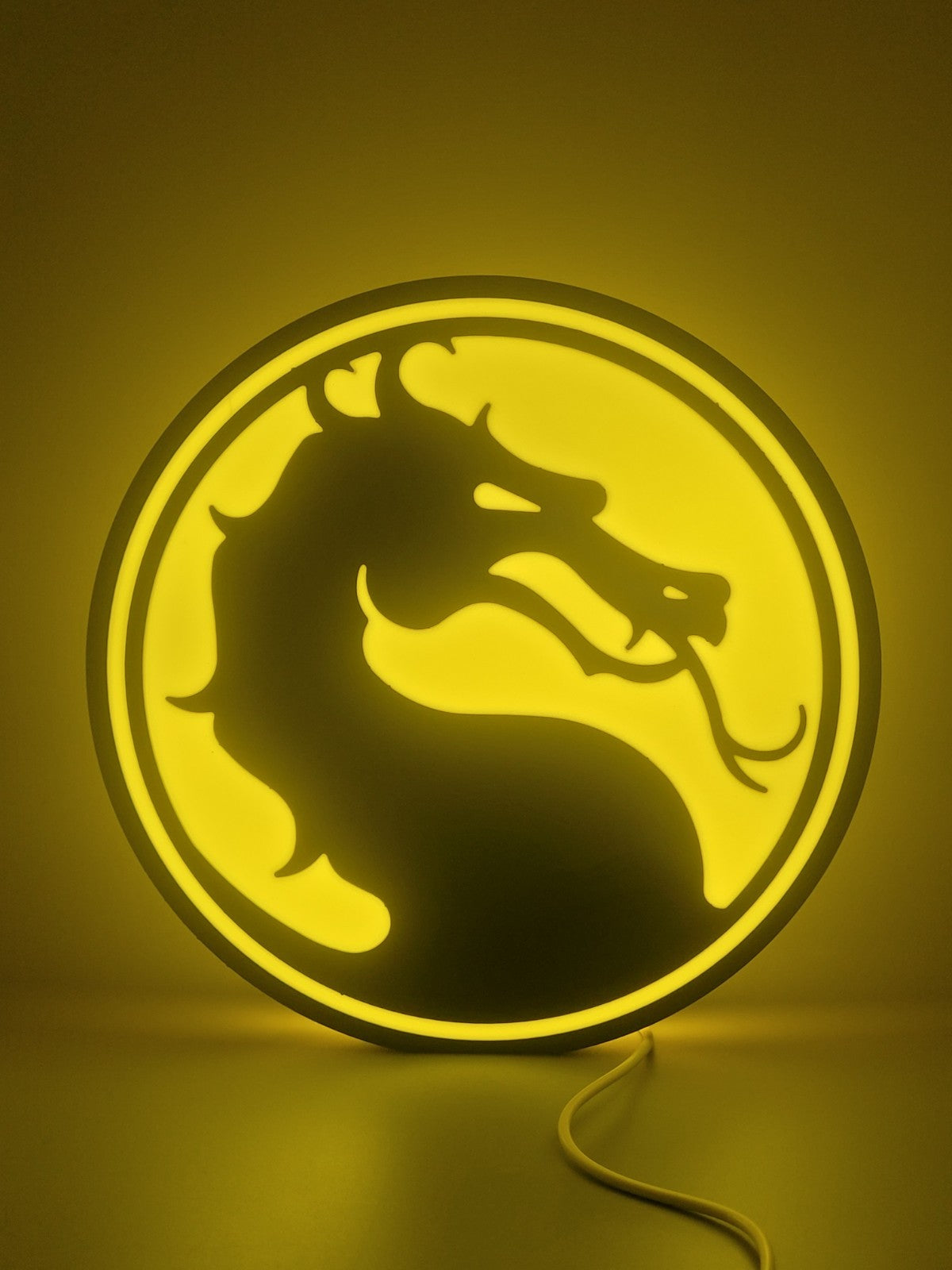 Mortal Kombat Light Box Sign