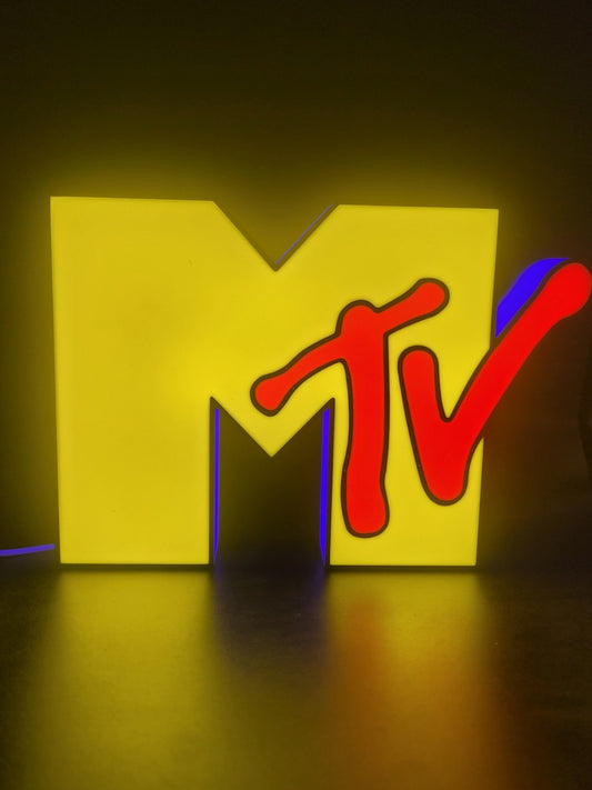 Mtv Light Box Sign