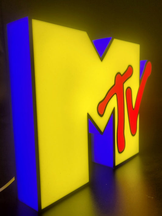 Mtv Light Box Sign