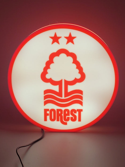 Nottingham Forest F.C. Light Box Sign
