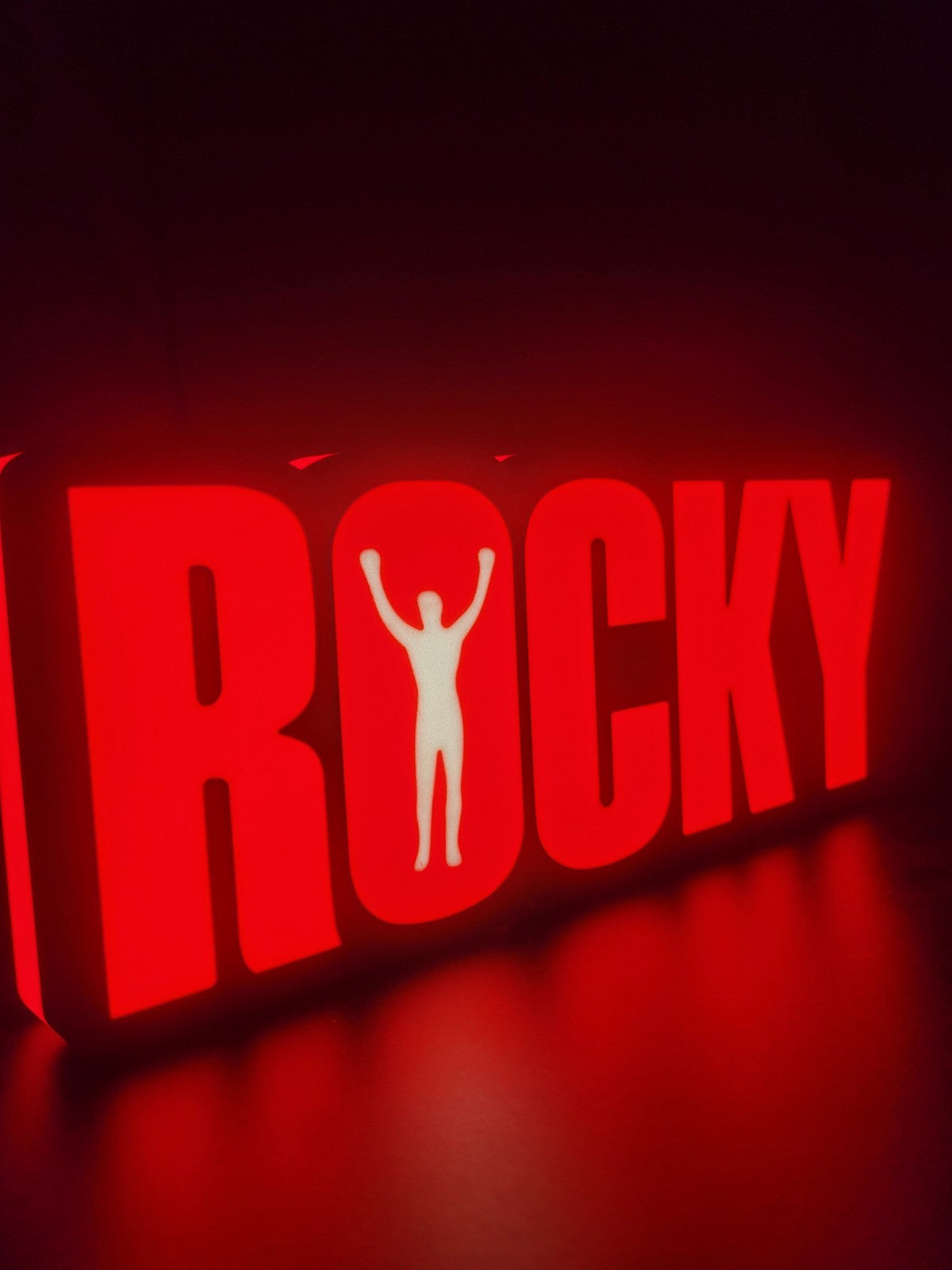 Rocky Light Box Sign
