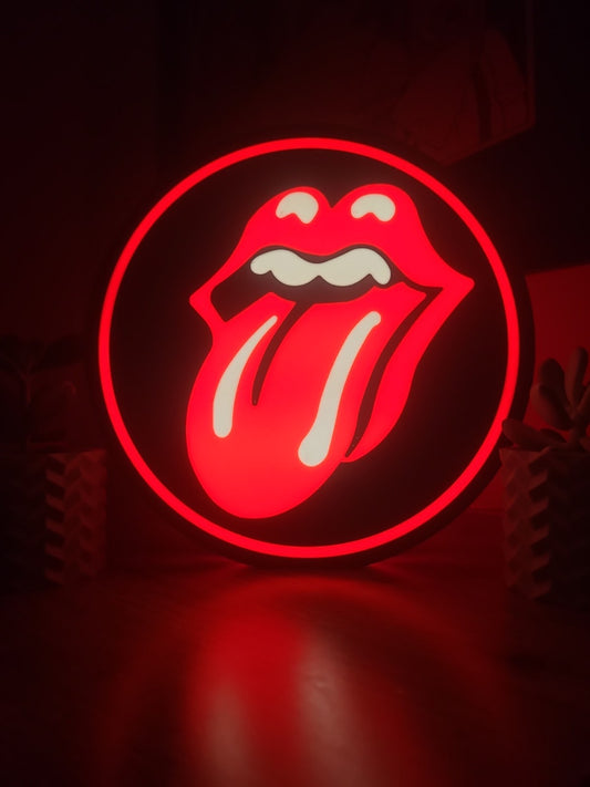 The Rolling Stones Light Box Sign