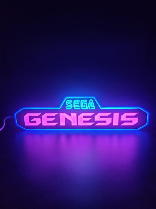SEGA Genesis Light Box Sign